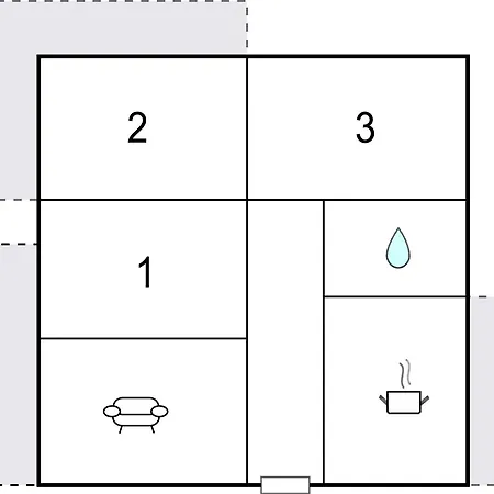 דירה 3 Bedroom Gorgeous In *