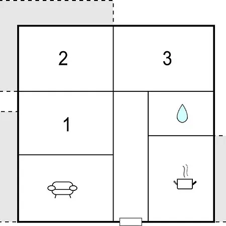 Апартаменты 3 Bedroom Gorgeous In